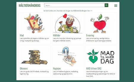 forsiden af måltidshåndbogen