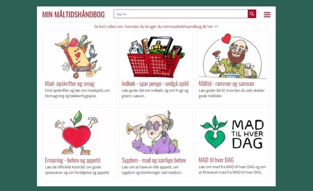 forsiden af min måltidshåndbog